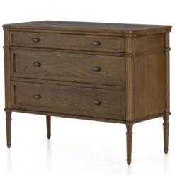 Maison Toasted Oak 3 Drawers Chest 44"