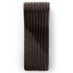 Augustine Chocolate Leather Channel Tufted Chaise Lounge -Famous Furniture Shop 229871 004 TOP 1 1 21086.1687025258