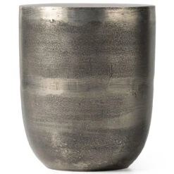 Basil Antique Nickel Outdoor Drink Table -Famous Furniture Shop 229987 004 DET 1 08853.1673823438