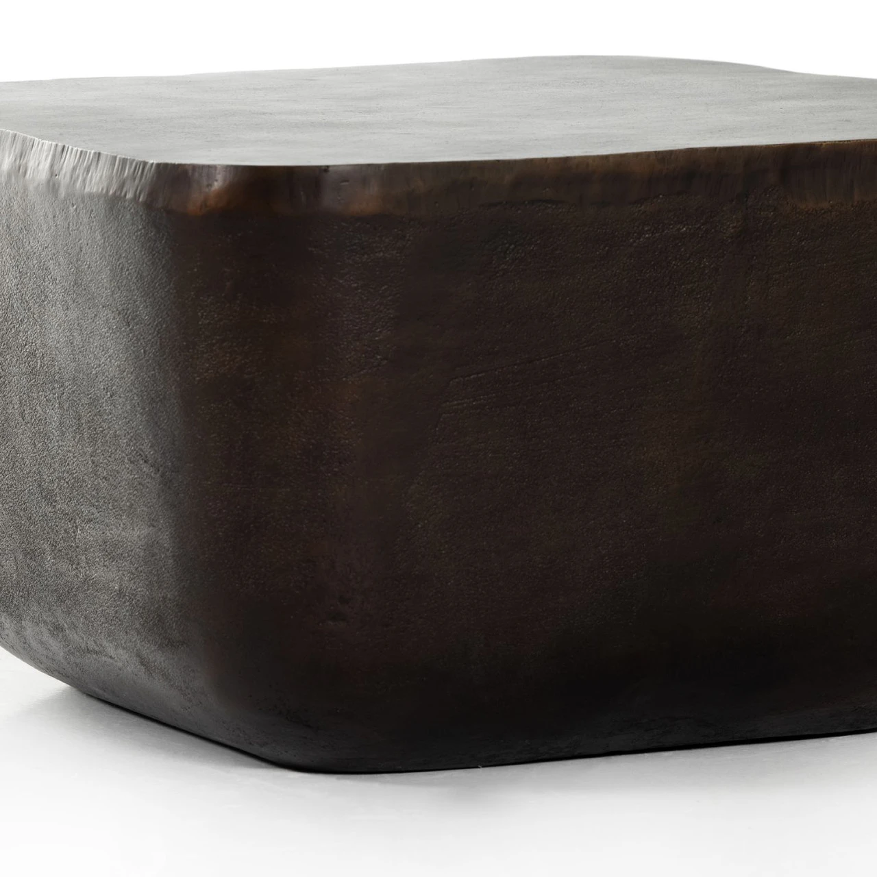 Basil Antique Rust Square Outdoor End Table 6 Basil Antique Rust Square Outdoor End Table - Image 4