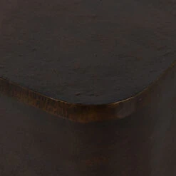 Basil Antique Rust Square Outdoor End Table 15 Basil Antique Rust Square Outdoor End Table -Famous Furniture Shop 229989 002 DET 3 14531.1673823987