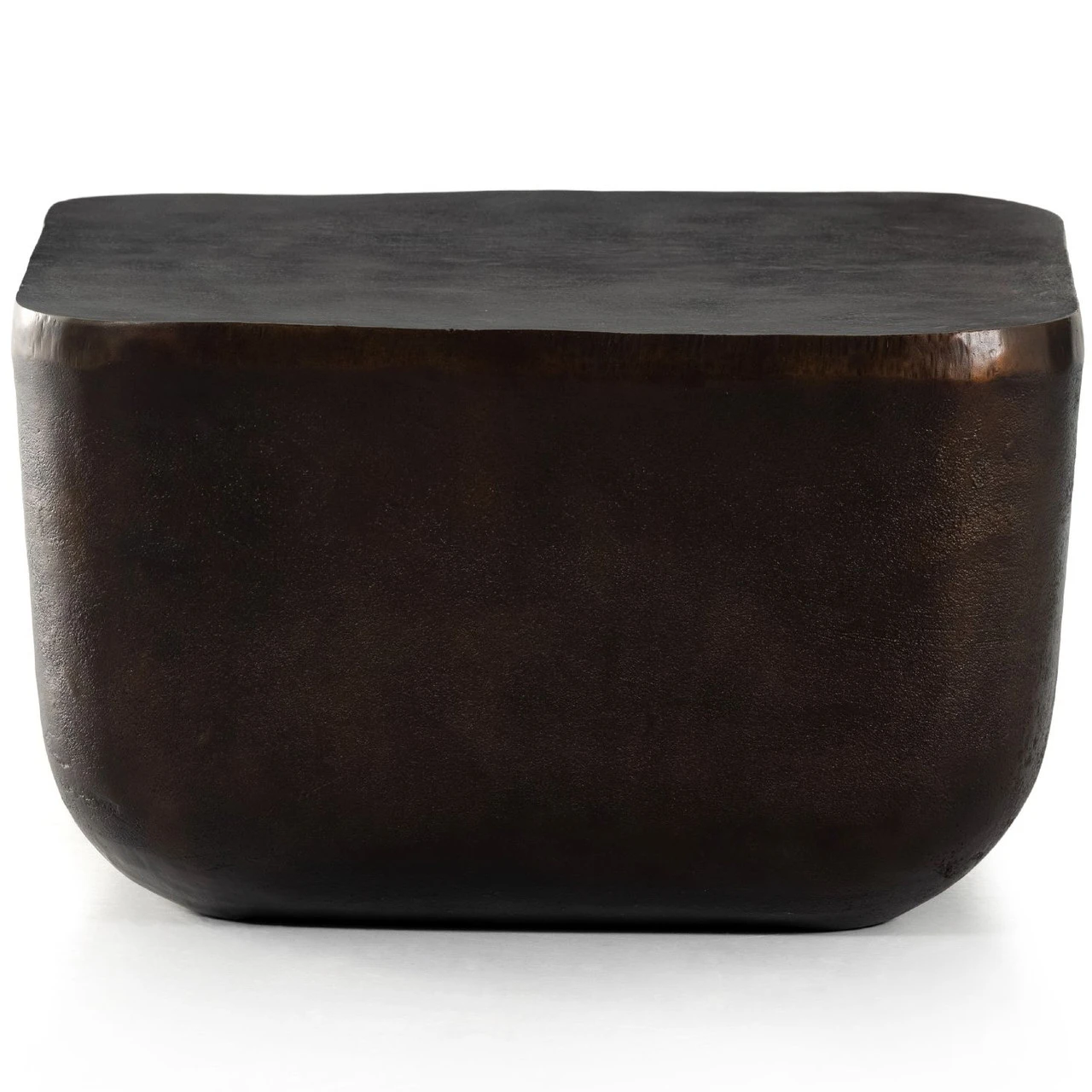 Basil Antique Rust Square Outdoor End Table 4 Basil Antique Rust Square Outdoor End Table - Image 2