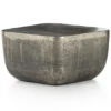 Basil Antique Nickel Square Outdoor End Table -Famous Furniture Shop 229989 004 PRM 1 26616.1673824395