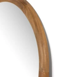 Gulliver Smoked Wood Frame Arched Floor Mirror 77" -Famous Furniture Shop 230068 001 DET 4 44183.1690930469