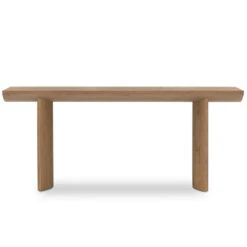 Pickford Dusted Oak Veneer Console Table -Famous Furniture Shop 230091 001 FRT 1 09982.1638403793