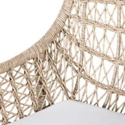 Bandera Vintage White Finish White Cushion Bar Stool 20 Bandera Vintage White Finish White Cushion Bar Stool -Famous Furniture Shop 230095 001 DET 4 03979.1622592224