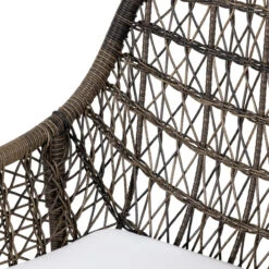 Bandera Distressed Grey Finish White Cushion Bar Stool -Famous Furniture Shop 230095 003 DET 4 65276.1622591220