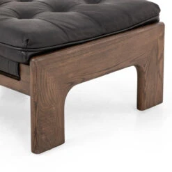 Halston Tufted Heirloom Black Leather Ottoman -Famous Furniture Shop 230136 001 DET 1 70085.1683230174