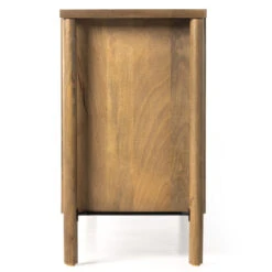 Veta Taupe Woven Cane 4-Door Sideboard 74" -Famous Furniture Shop 230334 001 SID 1 82190.1684418246
