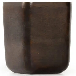 Basil Antique Rust Square Outdoor Drink Table -Famous Furniture Shop 230633 002 DET 1 34947.1673824948