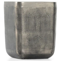 Basil Antique Nickel Square Outdoor Drink Table -Famous Furniture Shop 230633 004 DET 1 48225.1673827266