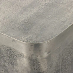 Basil Antique Nickel Square Outdoor Drink Table -Famous Furniture Shop 230633 004 DET 3 12466.1673827261