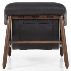 Reggie Heirloom Black Leather Chair -Famous Furniture Shop 230798 004 BCK 1 72682.1672089137