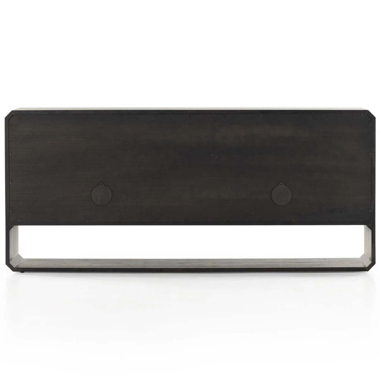 Caspian Black Ash Veneer 4-Door Sideboard 8 Caspian Black Ash Veneer 4-Door Sideboard - Image 6