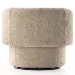 Tybalt Sheepskin Camel Swivel Chair -Famous Furniture Shop 231367 001 BCK 1 37841.1672203525
