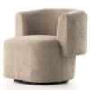 Tybalt Sheepskin Camel Swivel Chair -Famous Furniture Shop 231367 001 PRM 1 68605.1672203530