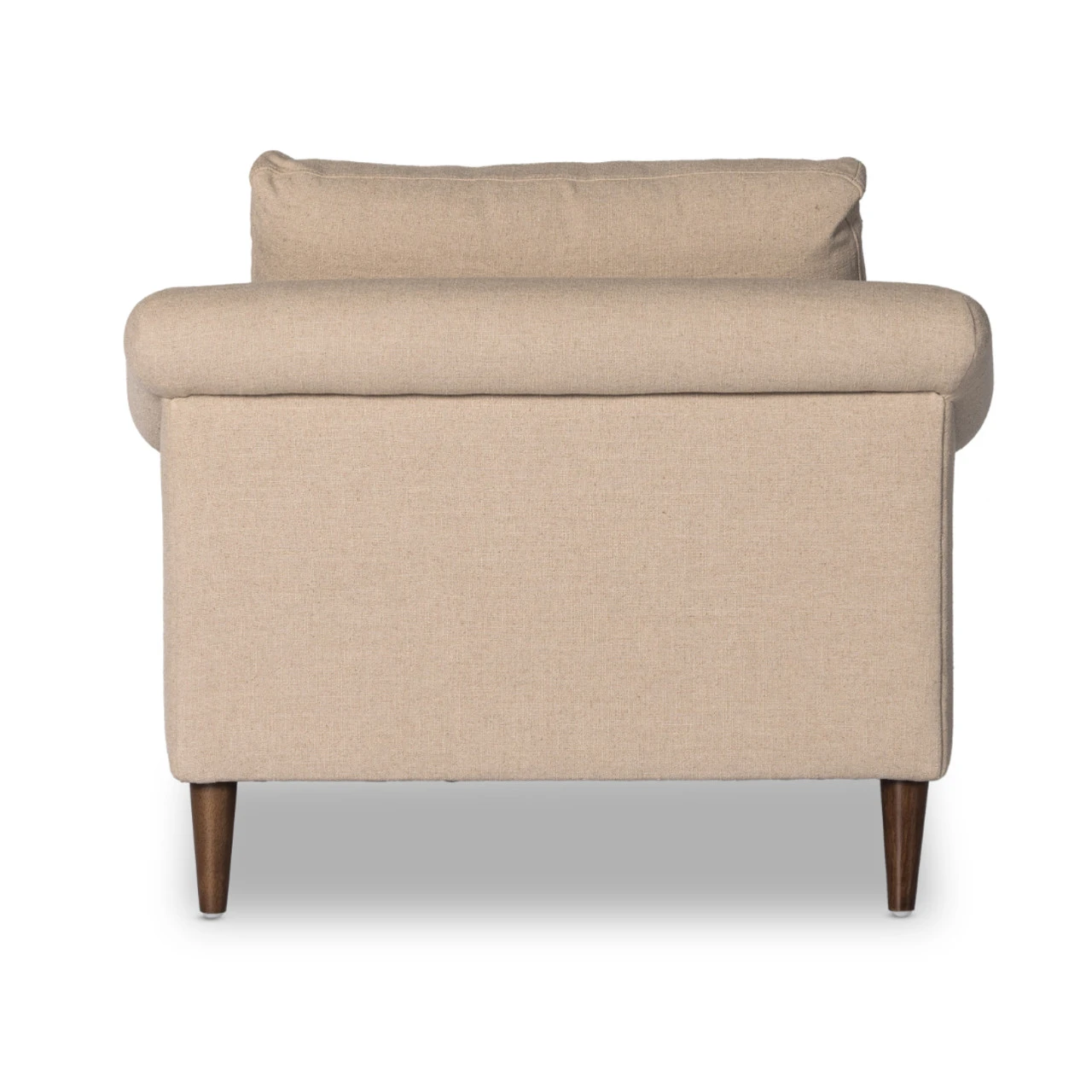 Mollie Antwerp Taupe Upholstered Chaise Lounge 7 Mollie Antwerp Taupe Upholstered Chaise Lounge - Image 5