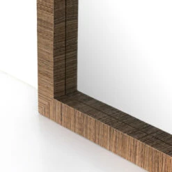 Kendari Cocoa Palm Leaf Frame Floor Mirror 78" -Famous Furniture Shop 231595 001 DET 4 08681.1690914353