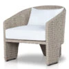 Fae Vintage White Woven Outdoor Chair -Famous Furniture Shop 231819 004 PRM 1 53690.1710318421