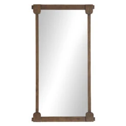 Harda Brown Acacia Wood Frame Floor Mirror 74" -Famous Furniture Shop 232009 001 PRM 1 27871.1690918611