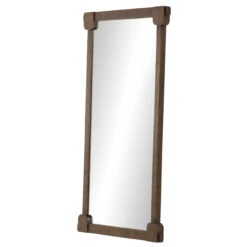 Harda Brown Acacia Wood Frame Floor Mirror 74" -Famous Furniture Shop 232009 001 PRM 2 38963.1690918616