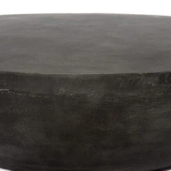 Basil Aged Grey Round Outdoor Coffee Table 48" -Famous Furniture Shop 232203 001 DET 1 34602.1673827749