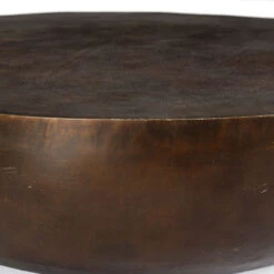 Basil Antique Rust Round Outdoor Coffee Table 48" 9 Basil Antique Rust Round Outdoor Coffee Table 48" -Famous Furniture Shop 232203 002 DET 1 35712.1673828029