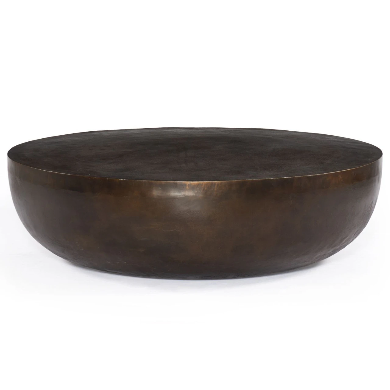 Basil Antique Rust Round Outdoor Coffee Table 48" 3 Basil Antique Rust Round Outdoor Coffee Table 48"