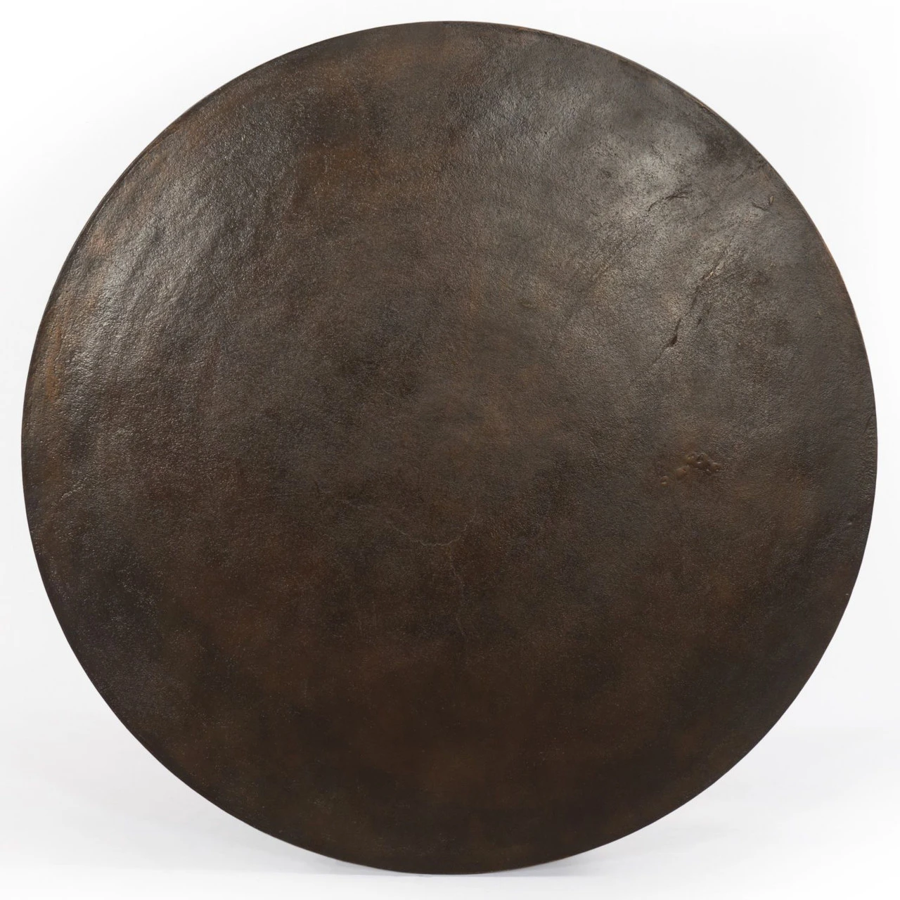 Basil Antique Rust Round Outdoor Coffee Table 48" 4 Basil Antique Rust Round Outdoor Coffee Table 48" - Image 2