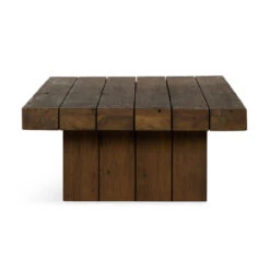 Encino Reclaimed Teak Wood Outdoor Coffee Table 60" -Famous Furniture Shop 232341 003 SID 1 1 52260.1680106016