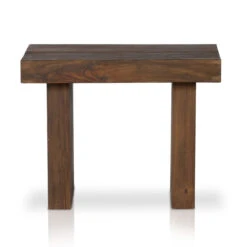 Encino Reclaimed Teak Wood Outdoor End Table -Famous Furniture Shop 232342 003 FRT 1 26216.1680106335