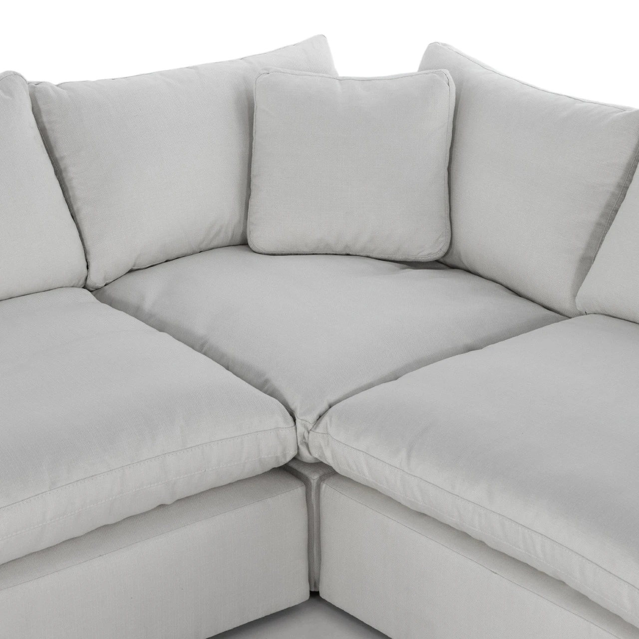 Stevie Anders Ivory 5-Piece Sectional 9 Stevie Anders Ivory 5-Piece Sectional - Image 7