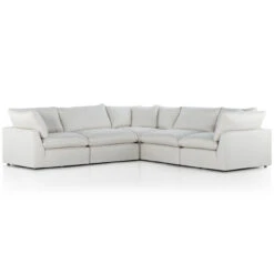 Stevie Anders Ivory 5-Piece Sectional
