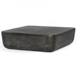 Basil Aged Grey Square Outdoor Coffee Table 48"