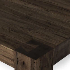 Abaso Rustic Ebony Oak 55" Large Square Coffee Table -Famous Furniture Shop 232775 002 DET 3 96121.1684346898
