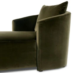 Farrah Olive Green Velvet Upholstered Chaise Lounge -Famous Furniture Shop 233370 006 DET 1 1 28712.1687021924