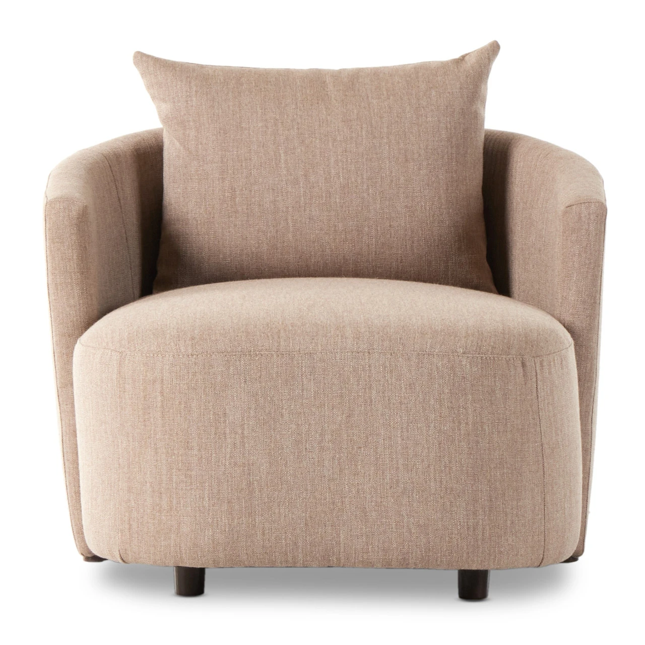 Farrah Alcala Fawn Upholstered Chaise Lounge 5 Farrah Alcala Fawn Upholstered Chaise Lounge - Image 3