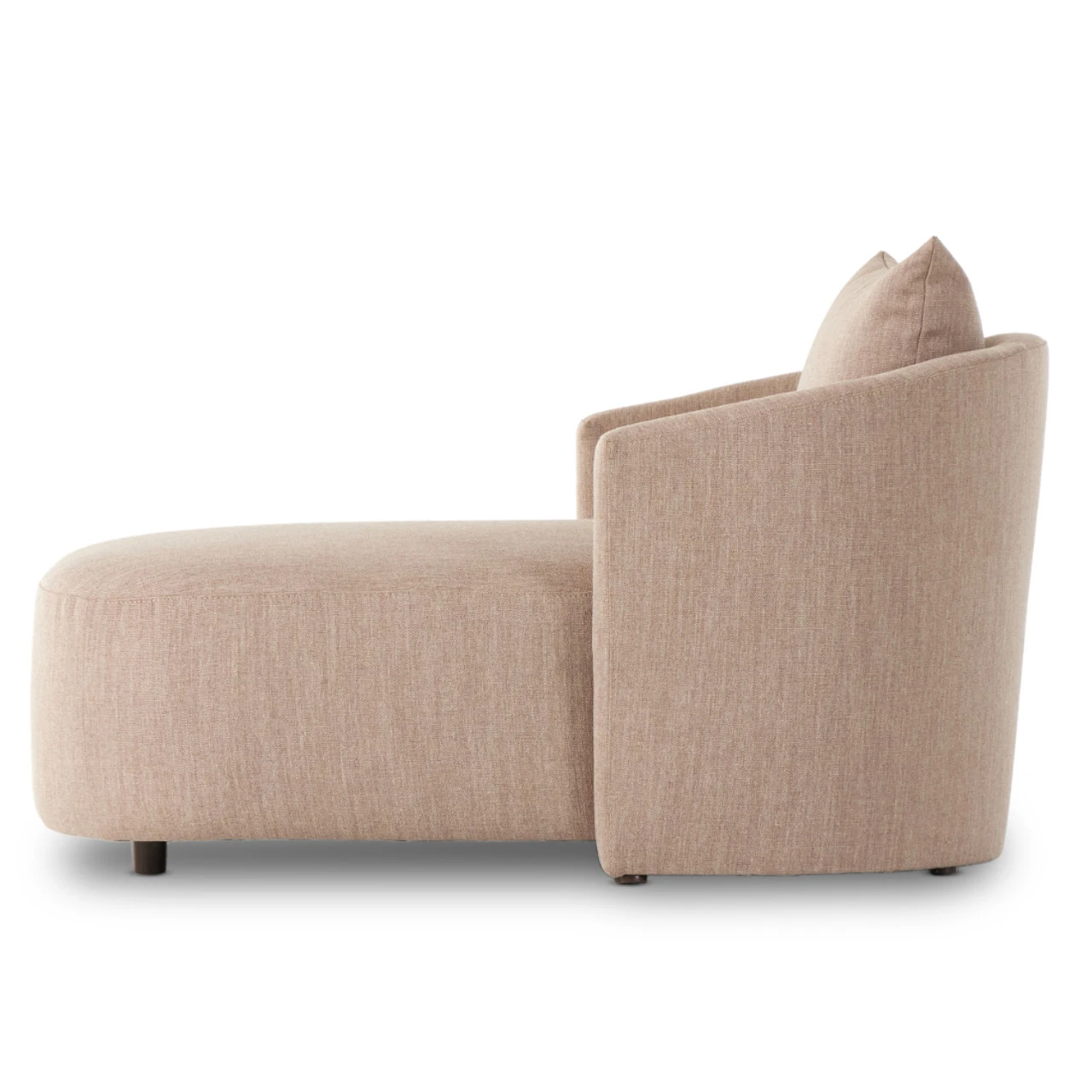 Farrah Alcala Fawn Upholstered Chaise Lounge 6 Farrah Alcala Fawn Upholstered Chaise Lounge - Image 4