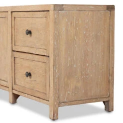 Gaines Aged Light Pine Media Console 92" -Famous Furniture Shop 233546 002 DET 1 13884.1686856714