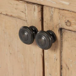 Gaines Aged Light Pine Media Console 92" -Famous Furniture Shop 233546 002 DET 5 05383.1686856720