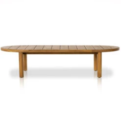 Messina Natural Teak Outdoor Coffee Table -Famous Furniture Shop 233667 002 FRT 1 43926.1673664351