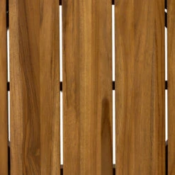 Messina Natural Teak Outdoor End Table -Famous Furniture Shop 233668 002 DET 2 79501.1673665094