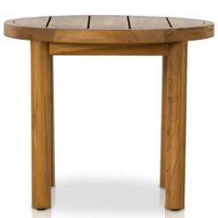 Messina Natural Teak Outdoor End Table -Famous Furniture Shop 233668 002 SID 1 46546.1673664965