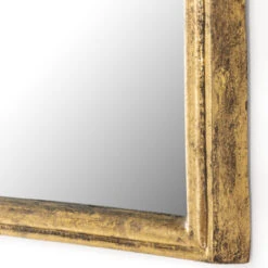 Loire Antiqued Gold Leaf Wall Mirror 26" -Famous Furniture Shop 233859 001 DET 3 49073.1690907965