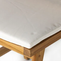 Merit Teak Wood & Woven Cane Outdoor Dining Chair With Cushion -Famous Furniture Shop 234354 001 DET 5 52840.1680108304