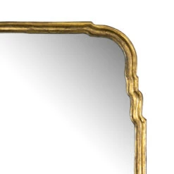 Loire Antiqued Gold Leaf Floor Mirror 72" -Famous Furniture Shop 234804 001 DET 4 77407.1690908158