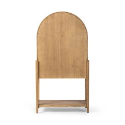 Tolle Drifted Solid Oak Arched Bar Cabinet -Famous Furniture Shop 234848 002 BCK 1 1 73834.1683221264