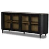 Tolle Black Drifted Oak 4 Glass Door Sideboard 82" -Famous Furniture Shop 234883 001 PRM 1 1 69304.1683228248