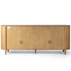 Tolle Modern Drifted Oak 4 Glass Door Sideboard 82" -Famous Furniture Shop 234883 002 BCK 1 2 83347.1683224380