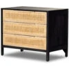 Sydney Black Wash Mango Woven Cane Large Nightstands -Famous Furniture Shop 234927 002 PRM 1 16353.1712326096